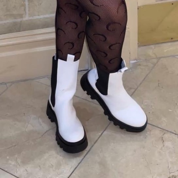 White Booties - Picture 3 of 3